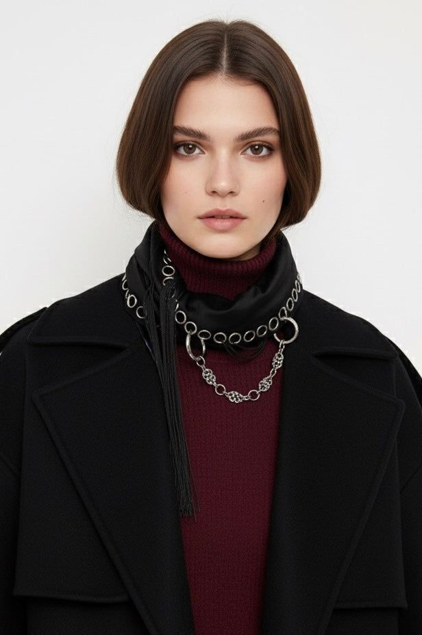 Hedi Venox Velour Scarf