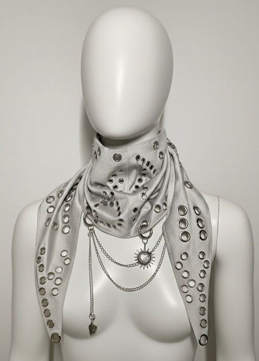 Mercury Frost Velour Scarf