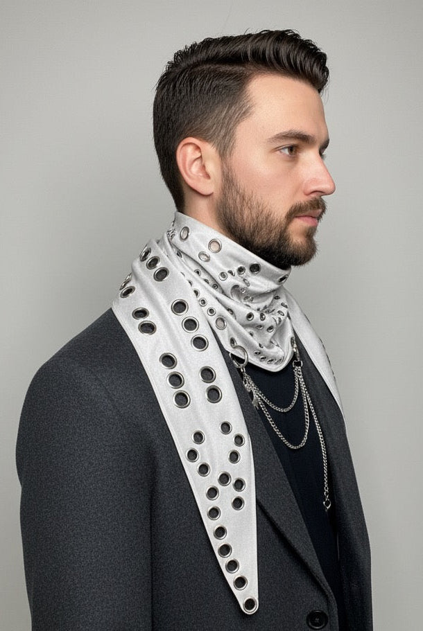 Mercury Frost Velour Scarf