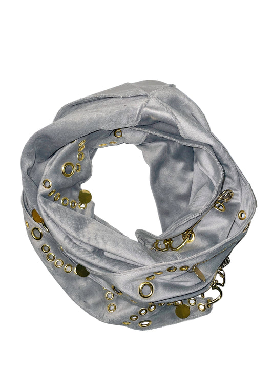 Golden Ash Cotton Velvet Scarf